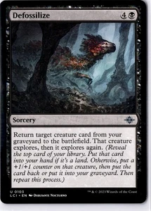 Defossilize The Lost Caverns of Ixalan Regular 103 MTG Karte Magic the Gathering  - Bild 1 von 2
