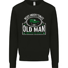 An Old Man With a 4x4 Off Roading Off Road Mens Sweatshirt Jumper