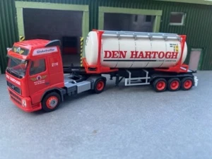 Herpa 1/87TH Volvo FH Tractor and Tank Trailer Den Hartogh - Picture 1 of 7
