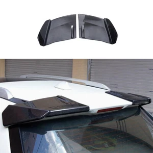 For Nissan X-TRAIL Rogue 2014-2020 ABS Carbon Fiber Rear Boot Spoiler Wing Flap - Foto 1 di 7