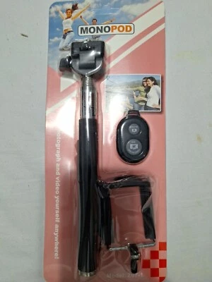MONOPOD Model Z07-1 - Hand held Camera Stick BLACK  - Image 1 of 2