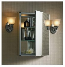 Medicine Cabinets | eBay - KOHLER K-CB-CLC2026FS - 20 x 26 x 5-Inch Single Door Aluminum Cabinet and  Mirror