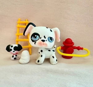 2004 Hasbro Littlest Pet Shop Dalmatian Dog #44 and Lalaloopsy Pet - Picture 1 of 2