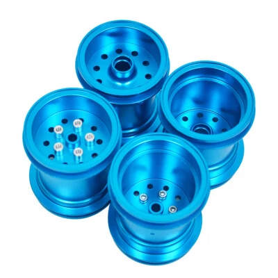 Ruedas de aluminio para chasis Tamiya CW-01 lonchera Midnight Pumpkin #9335666 Foto 1 de 4