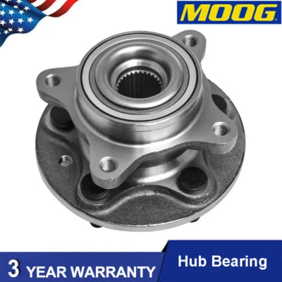 Rolamento de roda dianteira MOOG e cubo para 2006-2013 Land Rover Range Rover Sport 5 parafusos - Imagem 1 de 4
