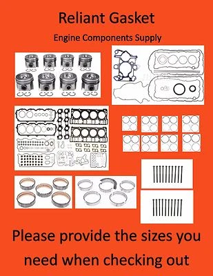 05-10 KIT RECONSTRUCTOR MOTOR TACO CABEZA FORD 6.0 DIÉSEL 20MM MAHLE 489-1028 Foto 1 de 4