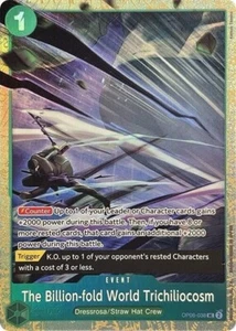 The Billion-foil World Trichiliocosm Alternate - OP06-038 - LP - One Piece TCG - Picture 1 of 1