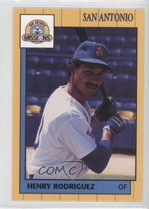1990 Grand Slam San Antonio Mission Henry Rodriguez #24