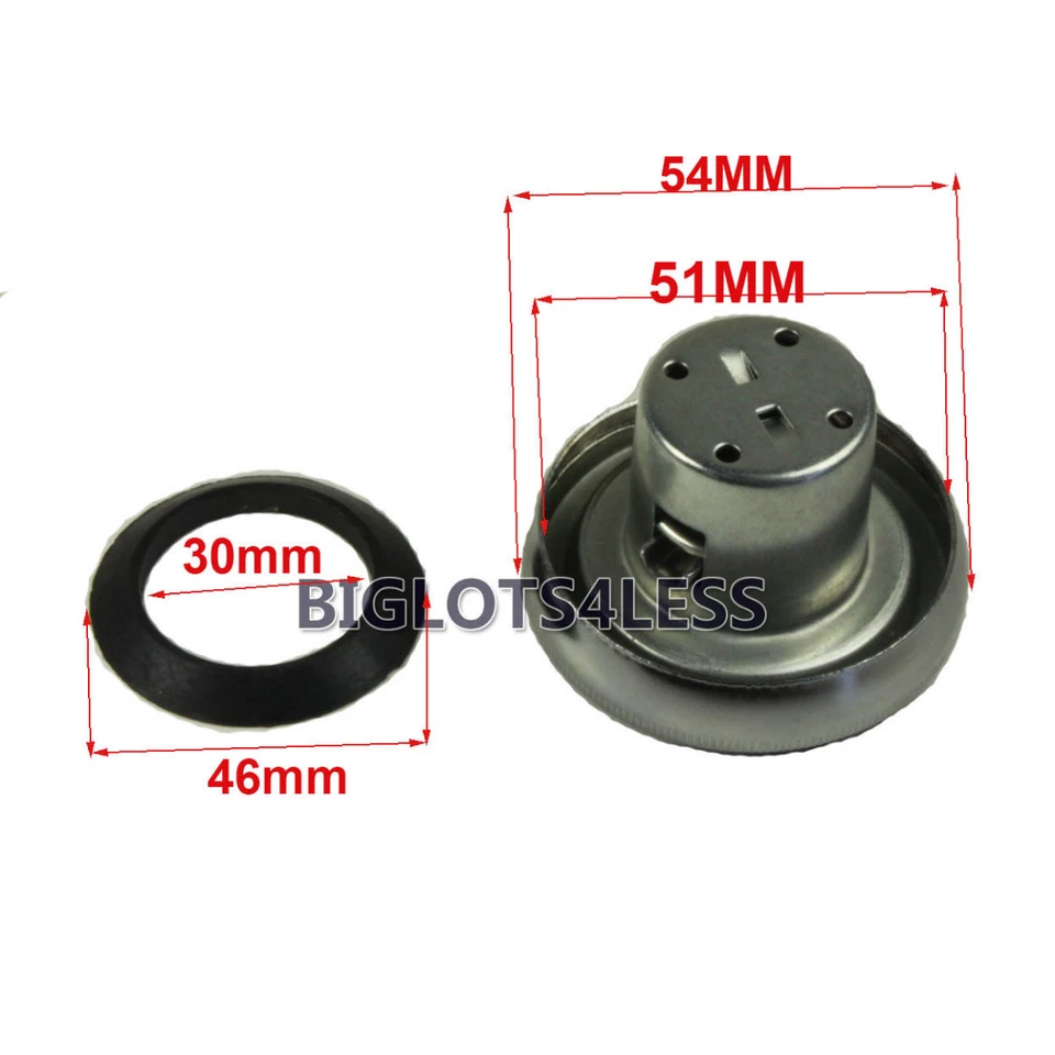 HONDA GAS FUEL TANK CAP PETROL SCOOTER CH150D CH 150D CH250 250 Elite NEW CHROME - Image 1 of 4