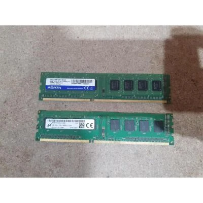 Lot of 2 ADATA AM2L16BC4R1-B0AS DDR3 RAM 4GB & Micron MT8KTF51264AZ-1G6E1 4GB - Image 1 of 4