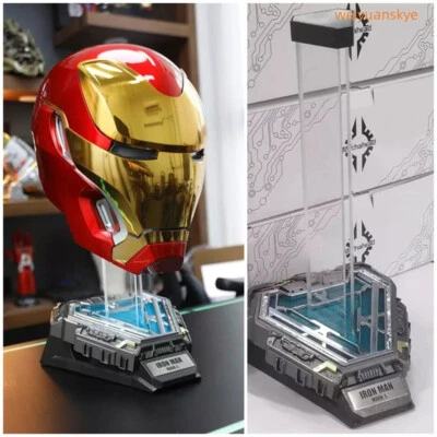 Mechahead 1:1 Iron Man MK50 Helmet LED Bracket Base Stand Only Base Cosplay Prop - Image 1 of 4