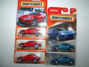 Matchbox 2025 2004 Mazda RX-8 lot of 5 VHTF - Picture 1 of 1