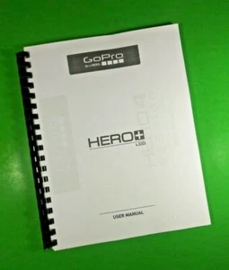 Owners Manual for GoPro Hero+ LCD Camera 59 Pages W/Clear Covers! - Picture 1 of 1