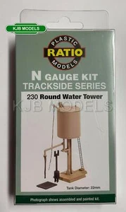 Nueva en caja torre de agua redonda 230 relación calibre N - kit de plástico - Imagen 1 de 2