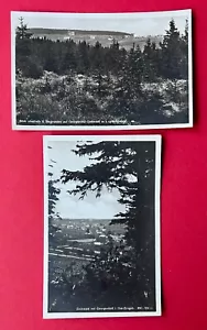 2 x Foto AK ERZGEBIRGE 1931 Blick auf Zinnwald Georgenfeld ( 151554 - Bild 1 von 2