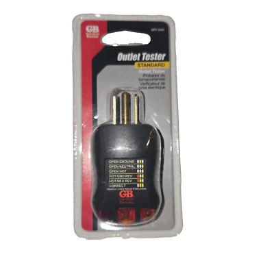 Probador de salida Gardner Bender GRT-3500 probador de salida estándar nuevo en paquete Foto 1 de 2