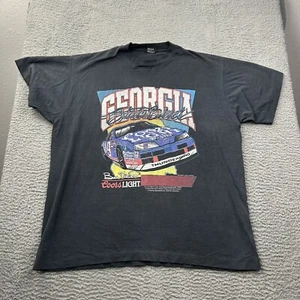 Vintage 1991 Bill Elliott Coors Light Georgia State Bird NASCAR Racing Shirt XXL - Bild 1 von 8