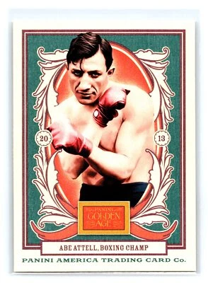 2013 Panini Golden Age #22 Abe Attell - Image 1 of 2