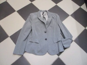 Marc Cain, zeitloser-schicker Viscose Blazer,Gr.40,42,N5,Grau - Bild 1 von 6
