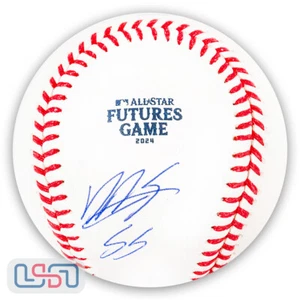 Deyvison De Los Santos Marlins Signed 2024 Futures Game Baseball JSA Auth - Picture 1 of 4
