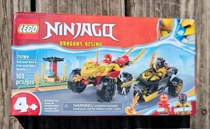 NEW Lego 71789 Ninjago KAI AND RAS'S CAR AND BIKE BATTLE 103pc Toy Building Set - Picture 1 of 6
