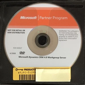 Serveur de groupe de travail Microsoft Dynamics CRM 4.0 - avec clé inutilisée - Photo 1/1