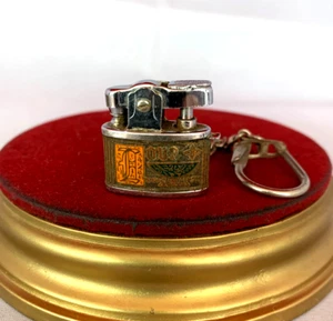 ATLAS LITE MINI LIGHTER KEYRING LLAVERO BENZINE VINTAGE MECHERO MADE JAPAN - Imagen 1 de 10