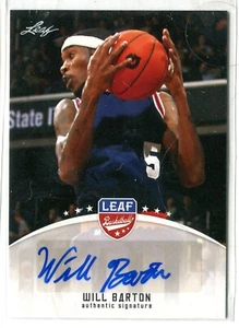 2012 Leaf Basketball Will Baron AUTO AUTOGRAPH RC - Picture 1 of 1