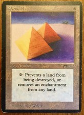 Pyramids Arabian Nights MTG Card  Reserved List Rare