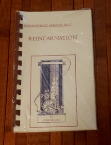 Reincarnation Theosophical Manual 2 Annie Besant Health Research Spiral PB New - Picture 1 of 9