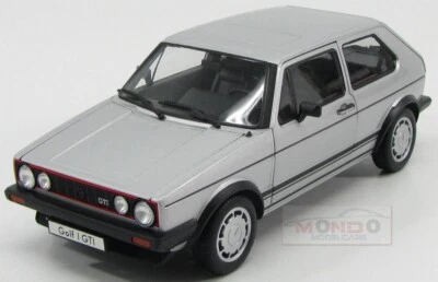 1:18 WELLY Volkswagen Golf I Gti Pirelli 2-Door 1983 Silver WE18039S - Immagine 1 di 2