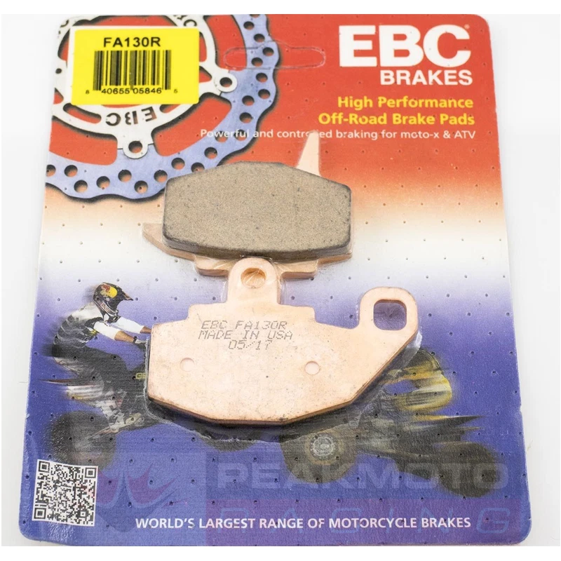 EBC R Series Sintered Front  Brake Pads Kawasaki KLR650 87-07 KX125 87-88 - Image 1 of 1