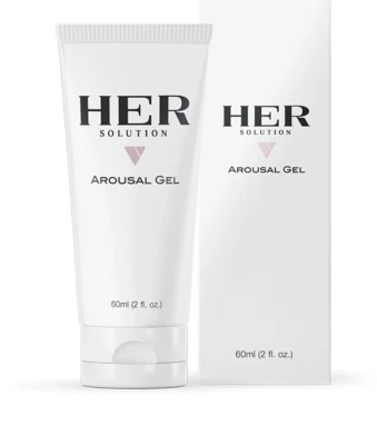 HerSolution Gel Lubricante Personal Mejorador de la Libido para Mujer, 2 Onzas Líquidas Foto 1 de 4