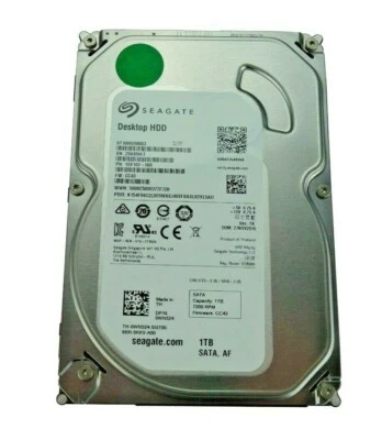 Dell 1TB 7.2K SATA 6Gb/s 3.5" Hard Drive ST1000DM003 WN524 - Image 1 of 2