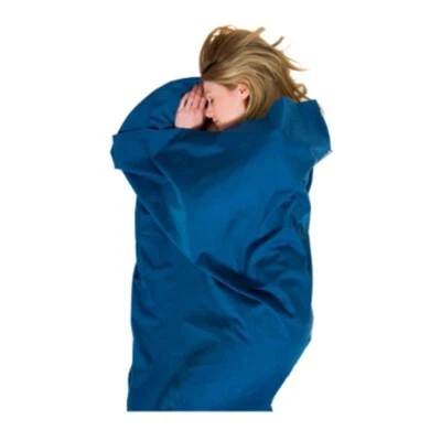 Lifeventure Polycotton Schlafsack Einlage rechteckig 185 x 90 cm