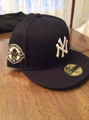 Gorra ajustada tributo a los Yankees de Nueva York 1998 Yankee Stadium ¡Exclusiva de Nueva Era Rara!  Foto 1 de 4