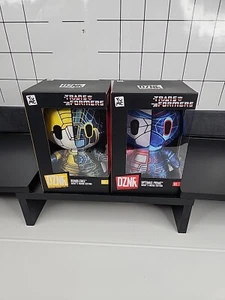 Transformers DZNR Set Optimus Prime, Bumblebee Plush What’s Inside Edition Lot - Picture 1 of 6