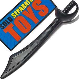 Vtg Pirates of the Galaxseas SWORD original Remco Motu KO black weapon accessory - Picture 1 of 16