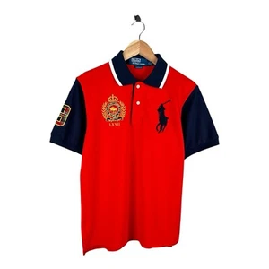 Vintage Y2k Mens POLO RALPH LAUREN Big Pony LXVII Polo Shirt Size L - Picture 1 of 10