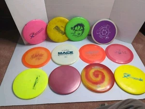 Disco Golf Lote Driver Gama Media Principiante Set Latitude 64 Discraft F2 Mania Frenzy - Imagen 1 de 16