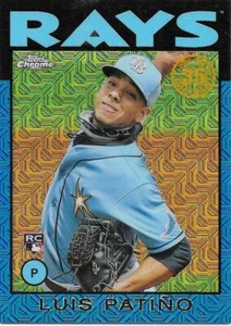 2021 Topps Update LUIS PATINO RC Blue Silver Pack 1986 Chrome  103/150 PHILLIES  - Picture 1 of 1