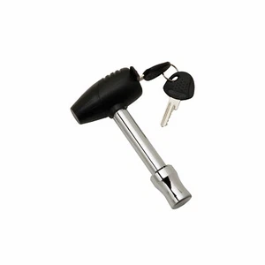 Trailer Hitch Security Lock Pin w/ Sleeve for 1-1/4" and 2" Tow Receivers - Picture 1 of 1