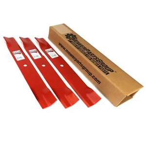 (3) Reaper 52" Blades for Hustler Raptor Replaces 603995 783753 Made in USA - Picture 1 of 6