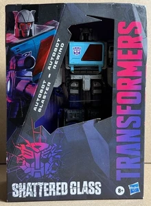 Transformers Shattered Glass Autobot Blaster & Autobot Rewind NEW - Picture 1 of 4