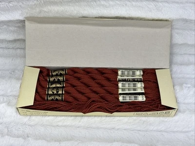 DMC Coton Perle Embroidery  #918 3 M 100% cotton box Of 12 skeins NEW - Image 1 of 4