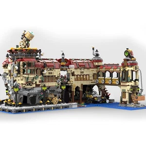 3436 PCS MOC Steam Powered Engine Train Building Block Set Collection Toys Brick - Picture 1 of 7