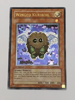 Juego de cartas coleccionables YuGiOh Winged Kuriboh TLM-EN005 Ultimate raro primera edición: LP a MP sin clasificar Foto 1 de 4