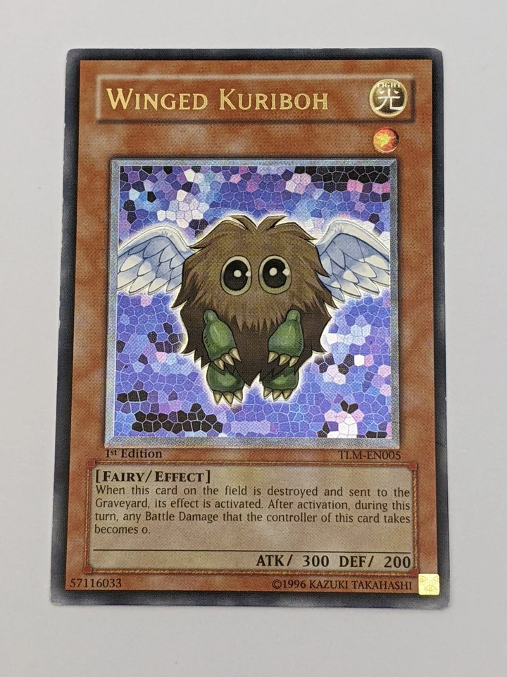 Juego de cartas coleccionables YuGiOh Winged Kuriboh TLM-EN005 Ultimate raro primera edición: LP a MP sin clasificar Foto 1 de 4