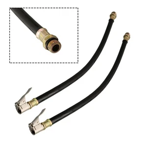 Inflatable Hose with Gauge for Tire Pressure Measurement and Inflation - Picture 1 of 12
