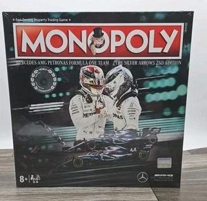 VERSIEGELT Monopoly Mercedes-AMG Petronas Formel 1 Team 2ND Edition Neu - Bild 1 von 4